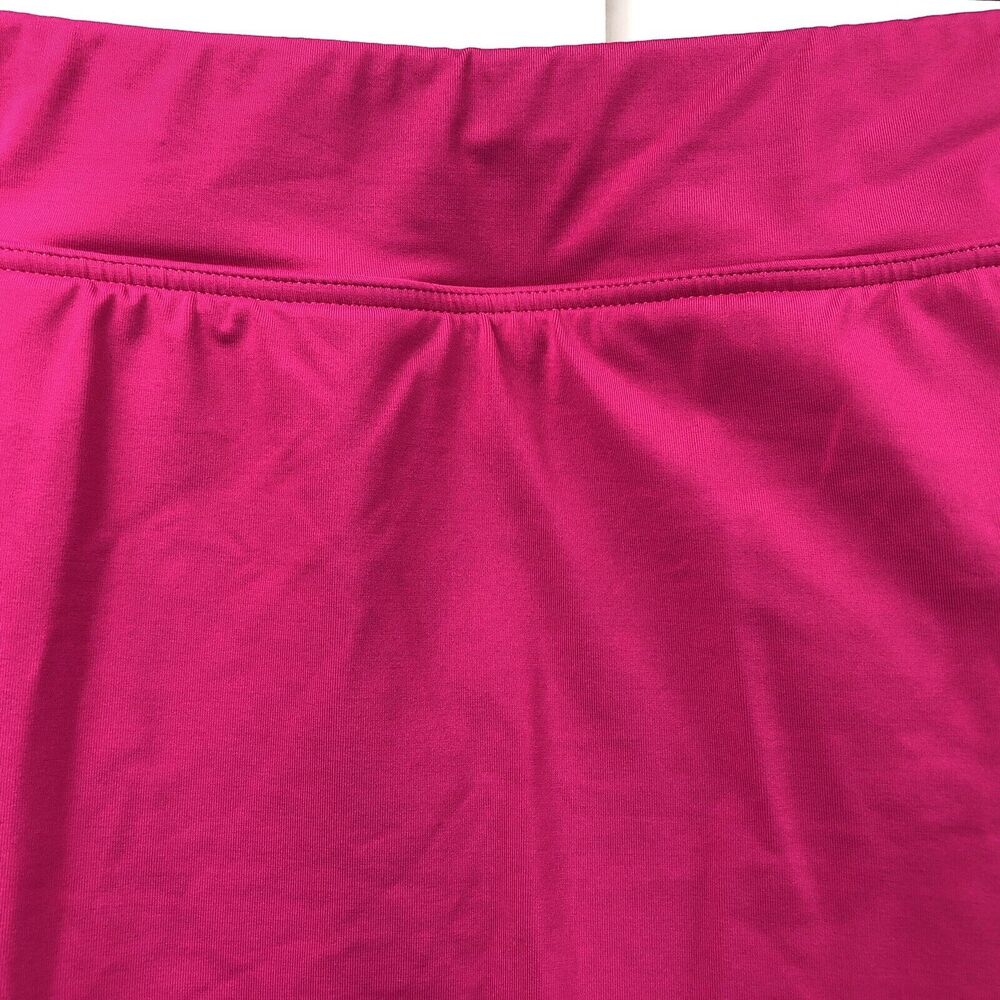 Lands' End Swim Skirt Bottom Women Petite 16P Pink Stretch Skirt w/ Briefs Swim - Picture 11 of 11